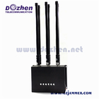 Indoor 80 Meters Range GSM 3G 4G 5g Mobile Phone Jammer wifi signal jammer