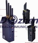 Cellular Cellphone Handheld Signal Jammer 1800mA/h Battery With Selectable Button