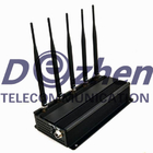 5 Bands Cell Phone Signal Scrambler 7 Watt With GPS Function 257 X 140 X 51mm