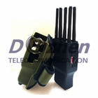 Handheld 8 Bands Mobile Phone Signal Jammer WIFI Lojack GPS With Nylon Case