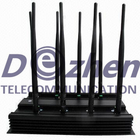 Adjustable Wifi Internet Blocker All 3G 4G Cell Phone Signal Jammer High Power